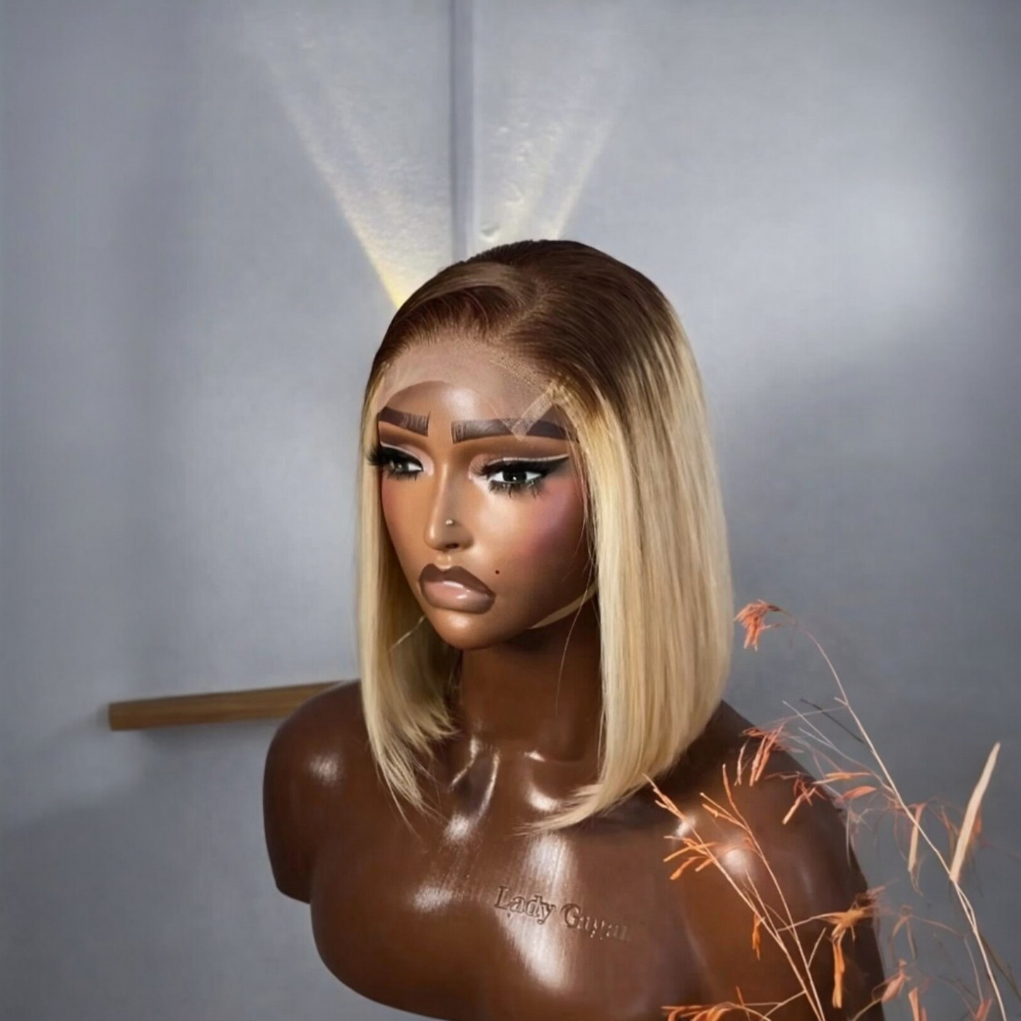 10" Glueless Pre-Plucked Bob Wig - 100% Human Hair
