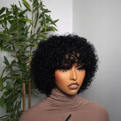 Jerry Curls Fringe 100% Human Hair