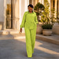 Elegant 2Pcs Set - Lime Green