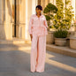 Elegant 2Pcs Set - Blush Pink