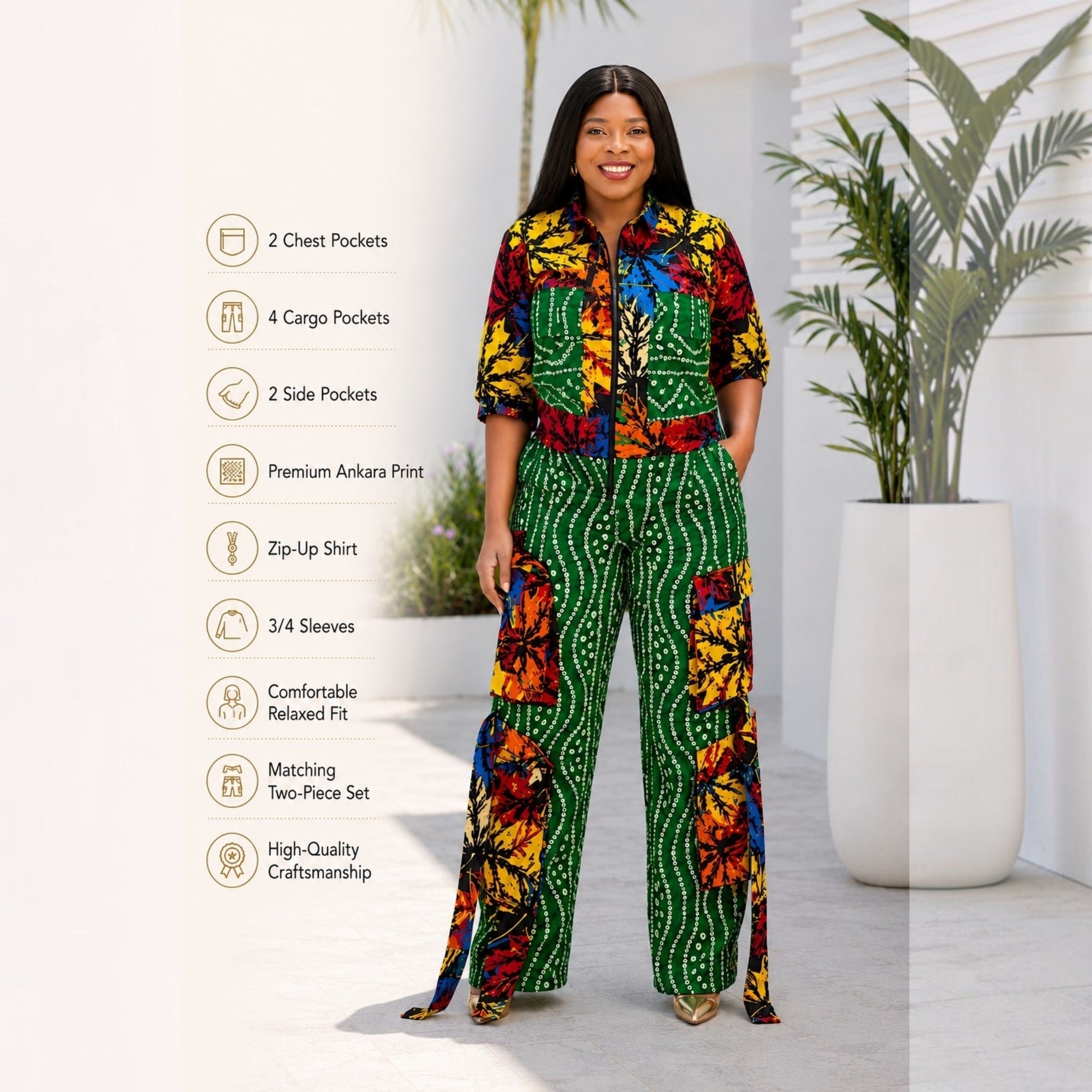 Roya Army Set - features infographic