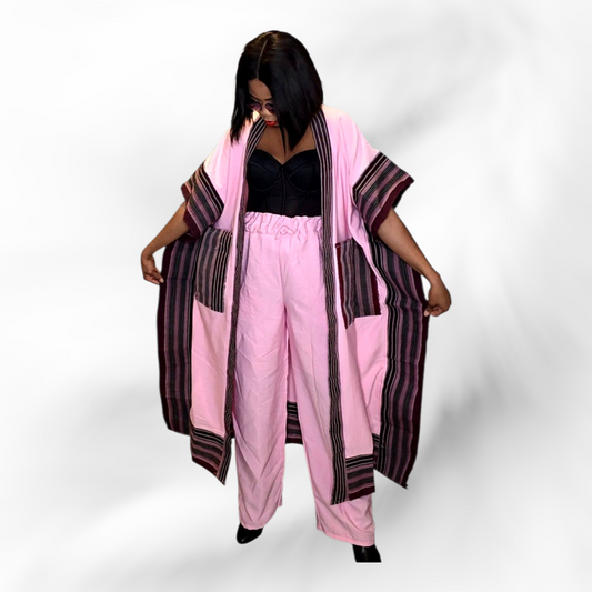 Elegant Kimono 2pcs Set