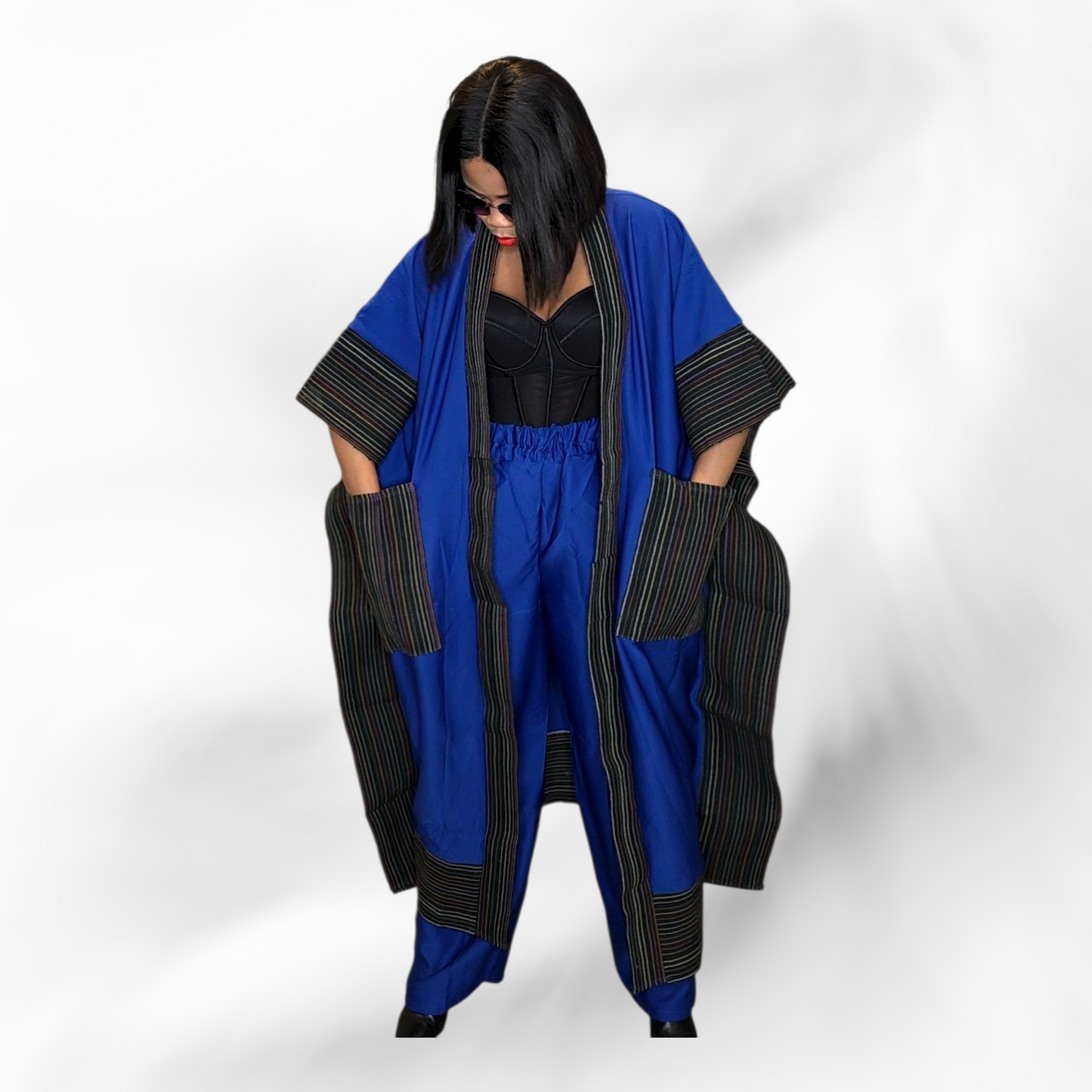 Elegant Kimono 2pcs Set